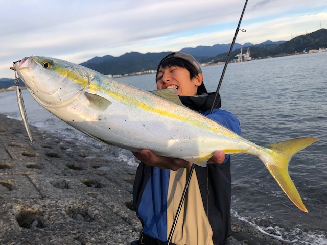 青物まだまだ好調 静岡サーフショアジギングでイナダ連発 六畳一間の狼ブログ